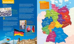 Lorena Lehnert: Bundesländer Deutschland Stickeratlas - Taschenbuch