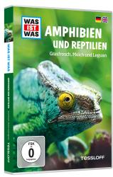 WAS IST WAS DVD Amphibien und Reptilien. Grasfrosch, Molch und Leguan, 1 DVD - DVD