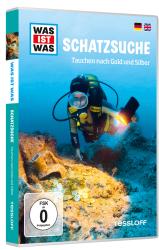 WAS IST WAS DVD Schatzsuche. Tauchen nach Gold und Silber, 1 DVD, 1 DVD-Video - DVD