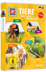 WAS IST WAS DVD-Box Tiere, 4 DVDs - DVD