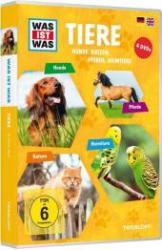 WAS IST WAS DVD-Box Tiere, 4 DVDs - DVD