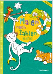 Malen nach Zahlen. Wilde Tiere - Taschenbuch