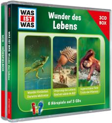 WAS IST WAS 3-CD Hörspielbox. Wunder des Lebens, Audio-CD - CD