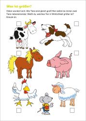 LERNSTERN Lernspaß für Kindergartenkinder - Taschenbuch
