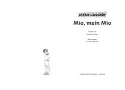 Astrid Lindgren: Mio, mein Mio - gebunden