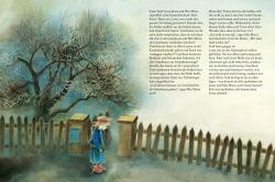 Buchcover von Astrid Lindgren. Titel: Natürlich ist Lotta ein fröhliches Kind, mit einer fröhlichen, spielenden Figur.
