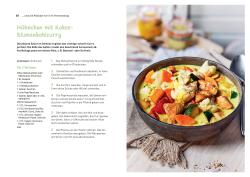 Buchcover mit dem Titel 'Gemüse & Salat fermentieren'. Zwei Gläser mit buntem eingelegtem Gemüse sind abgebildet.