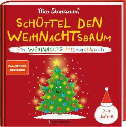 Nico Sternbaum: Schüttel den Weihnachtsbaum. Ein Weihnachts-Mitmachbuch zum Schütteln, Schaukeln, Pusten, Klopfen und sehen, was dann passiert. Von 2 bis 4 Jahren - gebunden