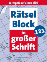 Eberhard Krüger: Rätselblock in großer Schrift 121 - Taschenbuch