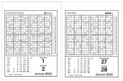 Eberhard Krüger: Sudokukalender 2025. Der beliebte Abreißkalender mit 800 Zahlenrätseln