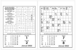 Eberhard Krüger: Rätselkalender 2025. Der beliebte Abreißkalender für alle Rätselfreunde