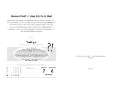 Rentnerkalender 2026
