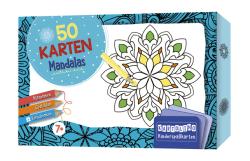 50 Karten zum Ausmalen - Mandalas