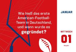 Holger Weishaupt: NFL Quiz Kalender - 2025