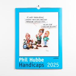 Phil Hubbe: Handicaps 2025: Monatskalender für die Wand