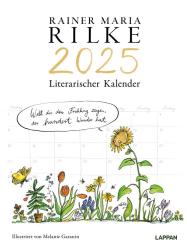 Rainer Maria Rilke: Rilke-Kalender 2025  - Wandkalender