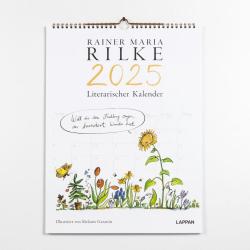 Rainer Maria Rilke: Rilke-Kalender 2025  - Wandkalender