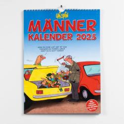 Uli Stein: Uli Stein Männer Kalender 2025: Monatskalender für die Wand