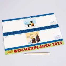 Uli Stein: Uli Stein Wochenplaner 2025: Tischkalender