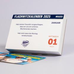 Männer die aufs Wasser starren: Männer, die aufs Wasser starren - Flachwitzkalender 2025