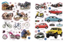 Sticker-Lexikon. Fahrzeuge - Taschenbuch