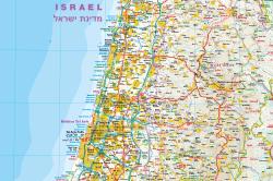 Reise Know-How Verlag Peter Ru: Reise Know-How Landkarte Israel, Palästina / Israel, Palestine (1:250.000)