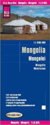 Reise Know-How Landkarte Mongolei (1:1.600.000). Mongolia / Mongolie