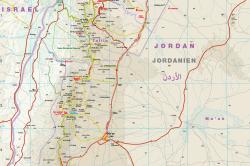 Reise Know-How Landkarte Jordanien / Jordan (1:400.000)