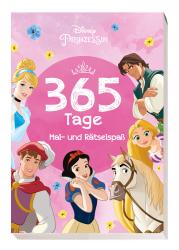 Panini: Disney Prinzessin: 365 Tage Mal- und Rätselspaß - Taschenbuch