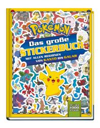 Panini: Pokémon: Das große Stickerbuch mit allen Regionen von Kanto bis Galar - Taschenbuch