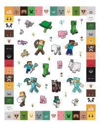 Panini: Minecraft: 500 Sticker- Stickern - Rätseln - Ausmalen - Taschenbuch