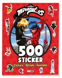 Panini: Miraculous: 500 Sticker - Stickern - Rätseln - Ausmalen - Taschenbuch