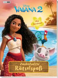 Panini: Disney Vaiana 2: Zauberhafter Rätselspaß - Mit Stickern! - Taschenbuch