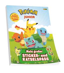 Pokémon: Pokémon Junior: Mein großer Sticker- und Rätselspaß - Taschenbuch