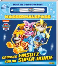 Panini: PAW Patrol: Großer Einsatz für die Super-Hunde - Wassermalspaß