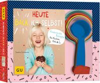 Sandra Schumann: Heute back´ ich selbst!, m. Farbbechern - Taschenbuch