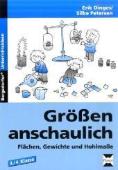 Silke Petersen: Größen anschaulich - Flächen, Gewichte und Hohlmaße - geheftet