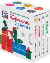 Eric Carle: Die kleine Raupe Nimmersatt - Meine Weihnachtsbibliothek, 4 Bde.