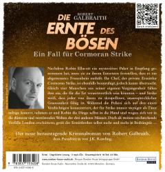 Robert Galbraith: Die Ernte des Bösen, 3 Audio-CD, 3 MP3 - CD