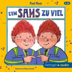 Paul Maar: Das Sams 8. Ein Sams zu viel, 2 Audio-CD - CD