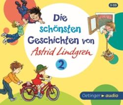 Astrid Lindgren: Die schönsten Geschichten von Astrid Lindgren 2. Tl.2, 3 Audio-CD - CD