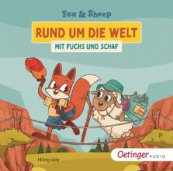 Fox & Sheep: Rund um die Welt mit Fuchs und Schaf, 1 Audio-CD - CD