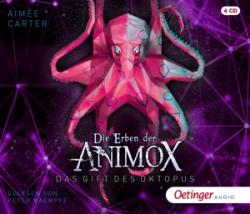 Aimée Carter: Die Erben der Animox 2. Das Gift des Oktopus, 4 Audio-CD - CD