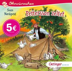 Sven Nordqvist: Pettersson und Findus. Pettersson zeltet, 1 Audio-CD - CD