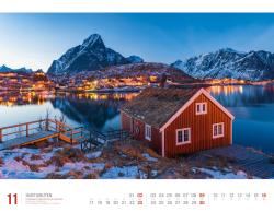 Ackermann Kunstverlag: Hurtigruten - Unterwegs zwischen Bergen und Kirkenes Kalender 2025