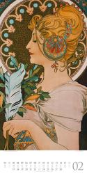 Ackermann Kunstverlag: Alfons Mucha Kalender 2025