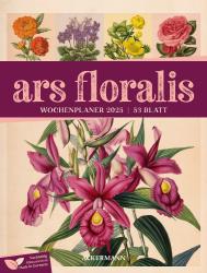 Ackermann Kunstverlag: Ars Floralis - Vintage Wochenplander Kalender 2025