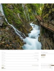 Ackermann Kunstverlag: Abenteuer Deutschland - Naturparadiese Wochenplaner Kalender 2025