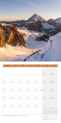 Ackermann Kunstverlag: Alpen Kalender 2025 - 30x30