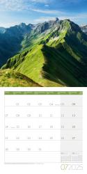 Ackermann Kunstverlag: Alpen Kalender 2025 - 30x30